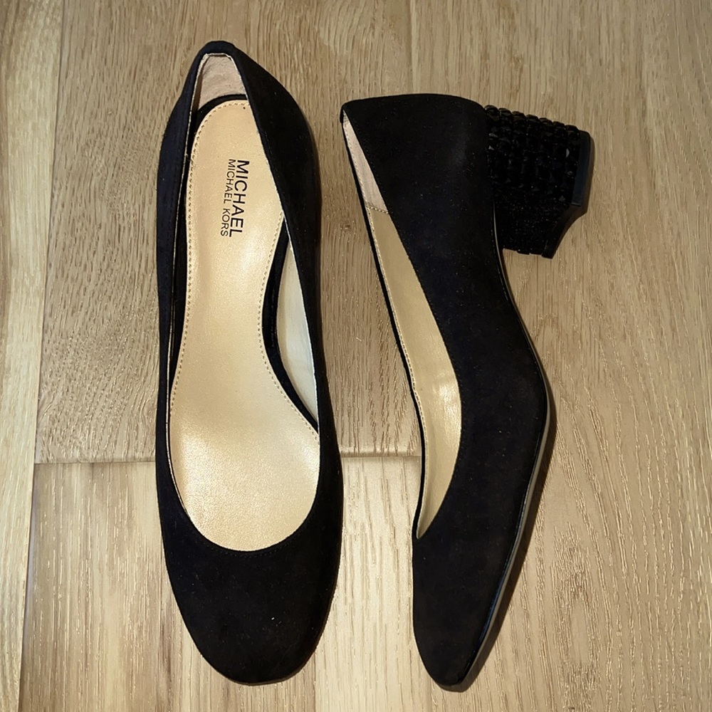 AUTH Never worn MICHAEL MICHAEL KORS ARABELLA BLACK US 7.5
